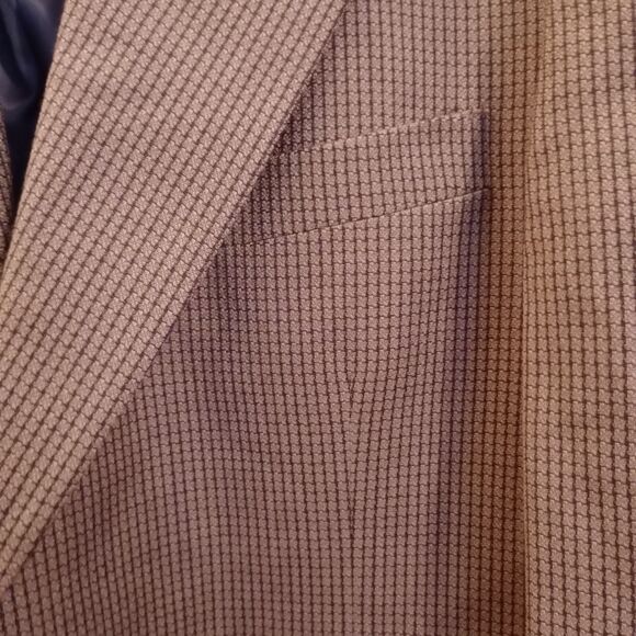 Vintage Stafford Executive‎ Worsted Wool Sport Coat Blazer Jacket Men's  44S - Picture 2 of 10